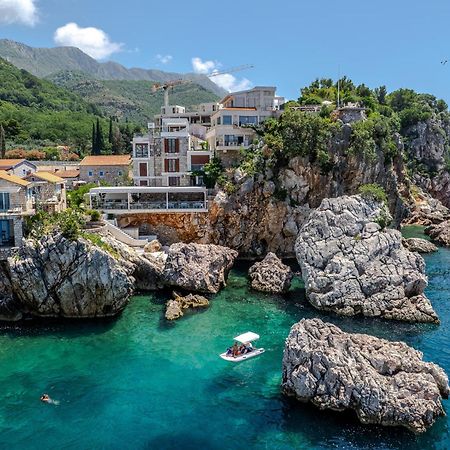 Blanche Cliff Apartments Sveti Stefan Exterior foto