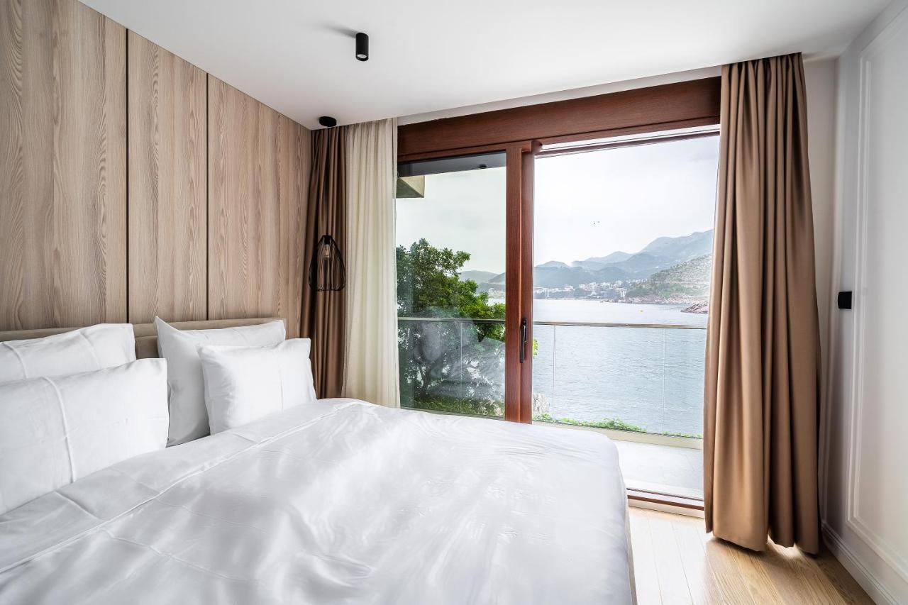 Blanche Cliff Apartments Sveti Stefan Exterior foto