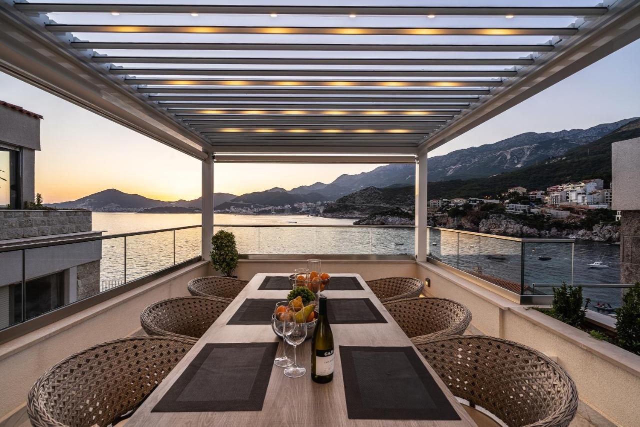 Blanche Cliff Apartments Sveti Stefan Exterior foto