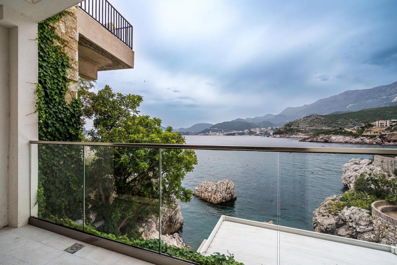 Blanche Cliff Apartments Sveti Stefan Exterior foto