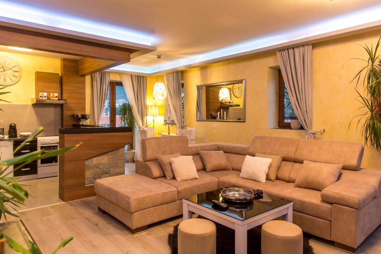 Blanche Cliff Apartments Sveti Stefan Exterior foto